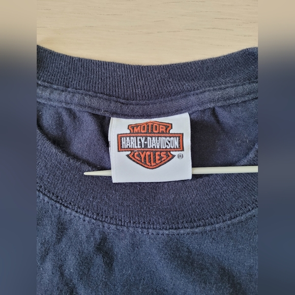 Vintage Harley-Davidson Skull Circle Tee - Picture 3 of 4